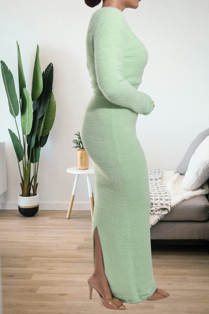 Ladies Mint Jersey Two Piece Set - StylePhase SA