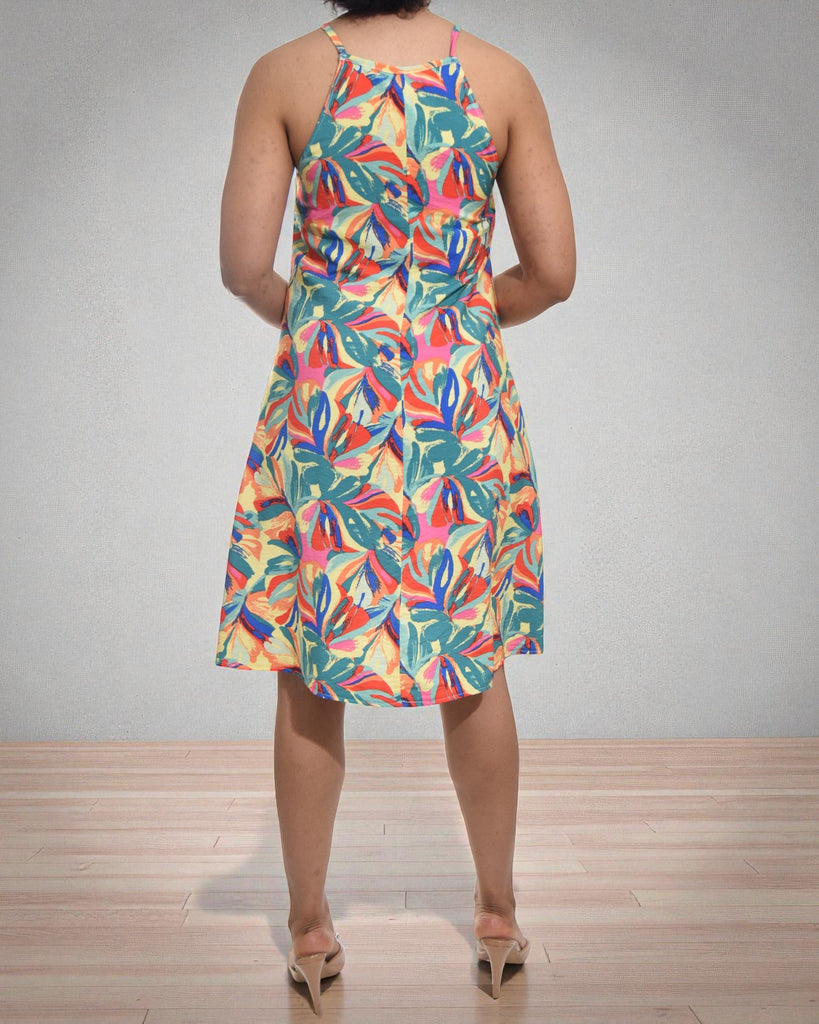 Ladies Multi Color Floral Slip Dress - StylePhase SA