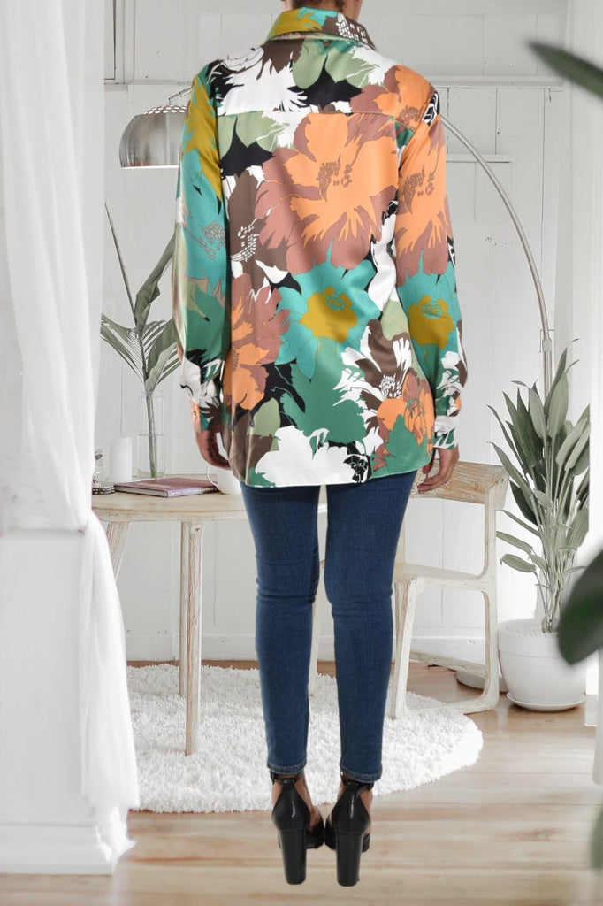 Ladies Multi Color Printed Shirt - StylePhase SA