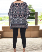 Ladies Multi Colour Batwing Top - StylePhase SA