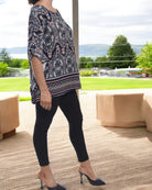Ladies Multi Colour Batwing Top - StylePhase SA