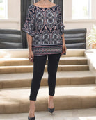 Ladies Multi Colour Batwing Top - StylePhase SA