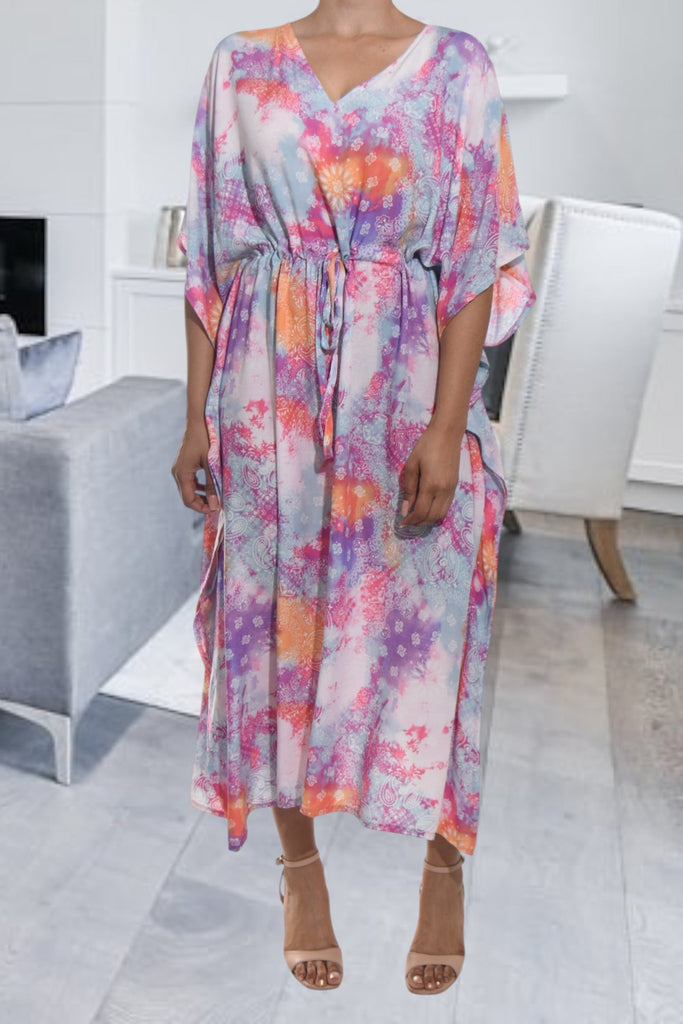 Ladies Multi Colour Printed Kaftan - StylePhase SA