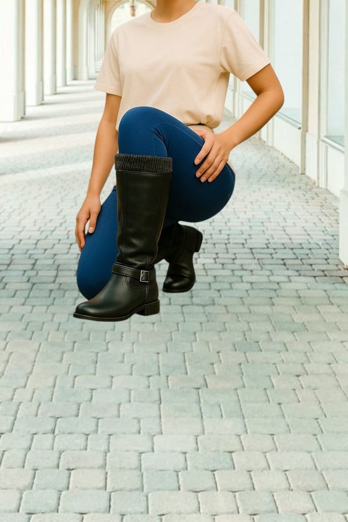 Ladies Nadina Black Boots - StylePhase SA