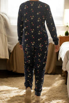 Ladies Navy Floral Pj Set - StylePhase SA