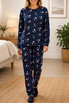 Ladies Navy Floral Pj Set - StylePhase SA