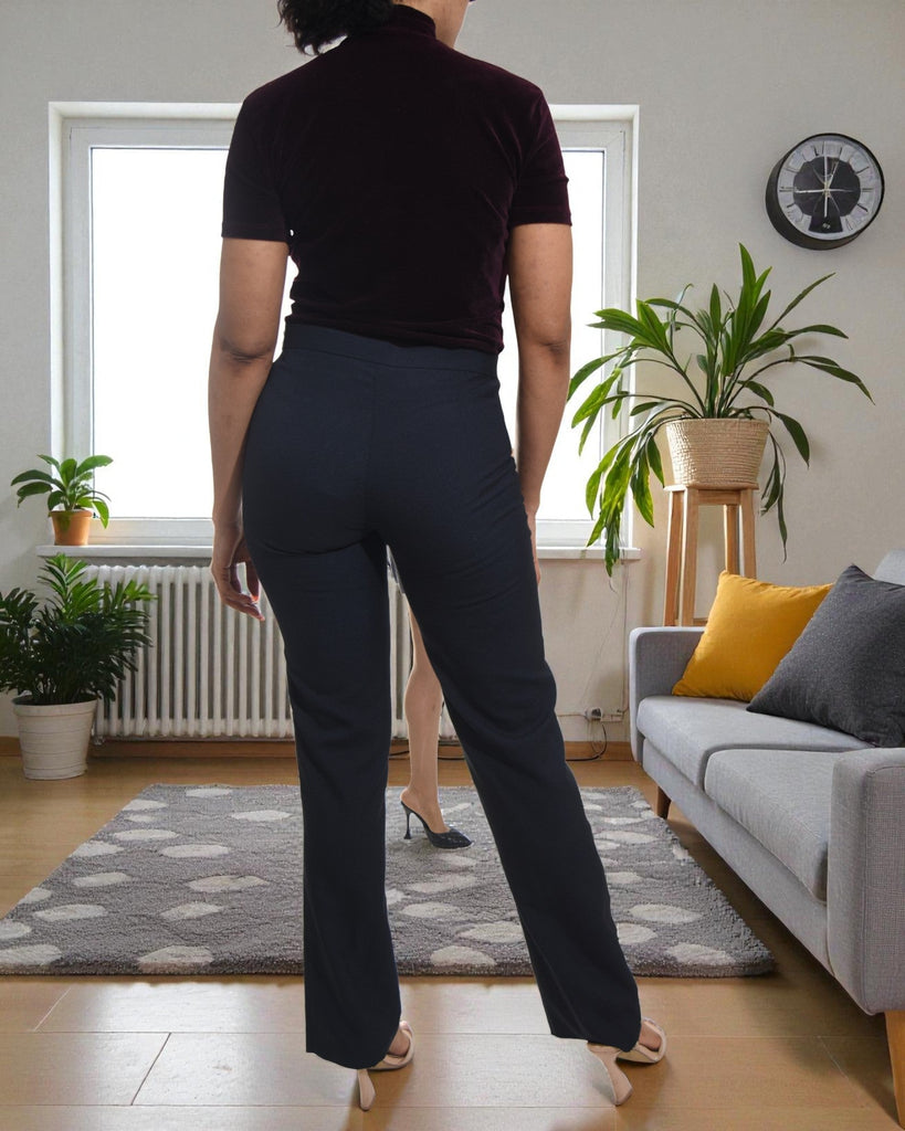 Ladies Navy Formal Pants - StylePhase SA