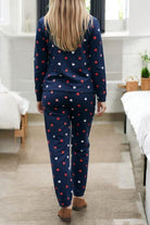 Ladies Navy Heart Pj Set - StylePhase SA