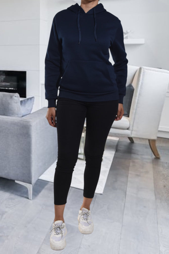 Ladies Navy Hoody - StylePhase SA