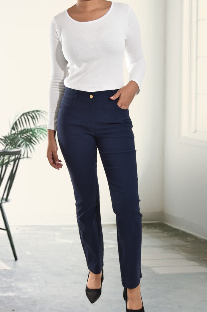 Ladies Navy Jeans - StylePhase SA