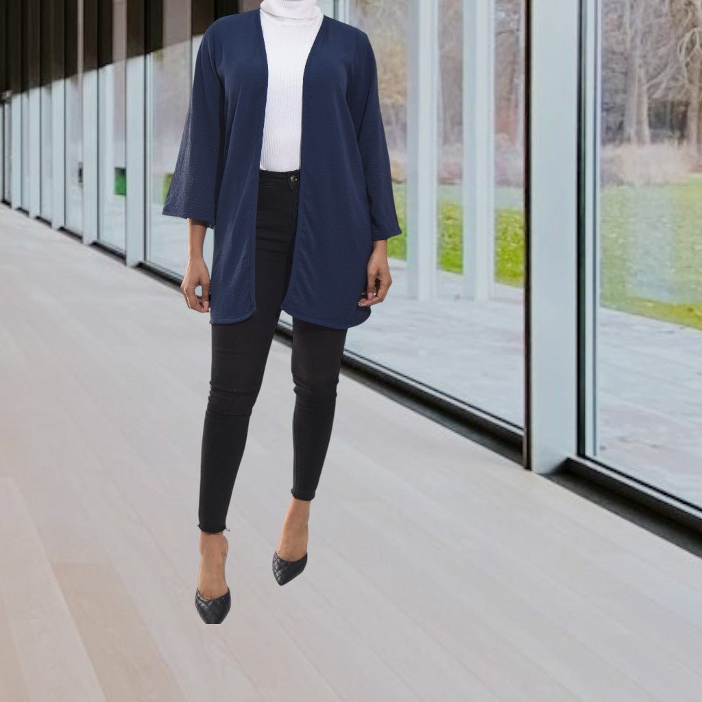 Ladies Navy Kimono - StylePhase SA