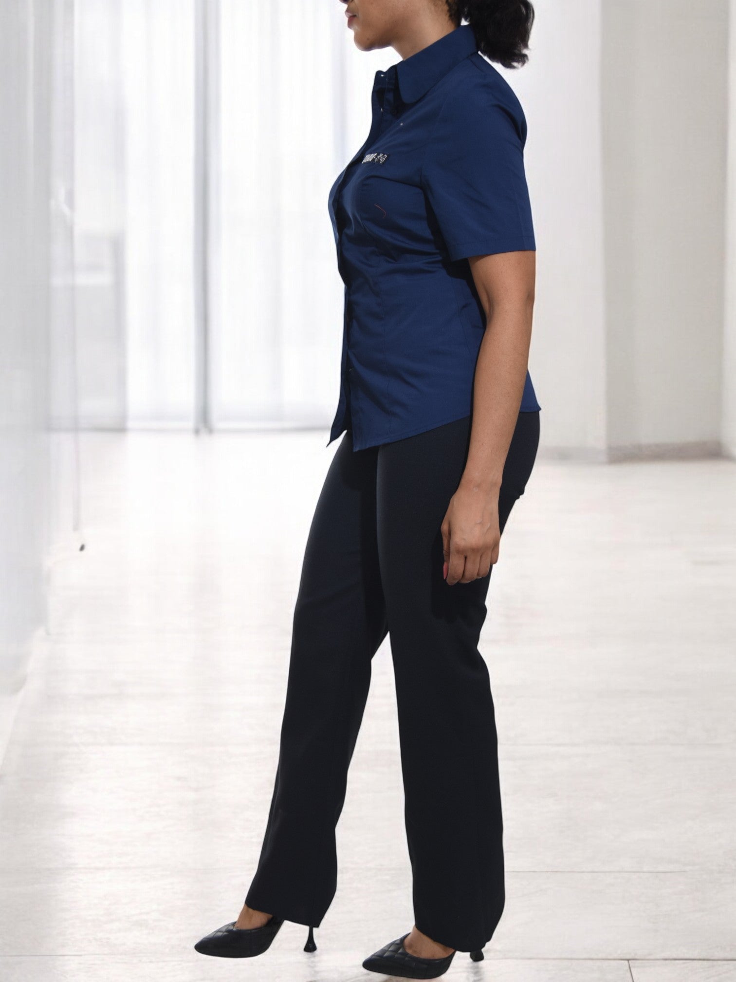 Ladies Navy Shirt - StylePhase SA