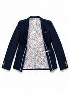 Ladies Navy Slim Fit Blazer Coat - StylePhase SA