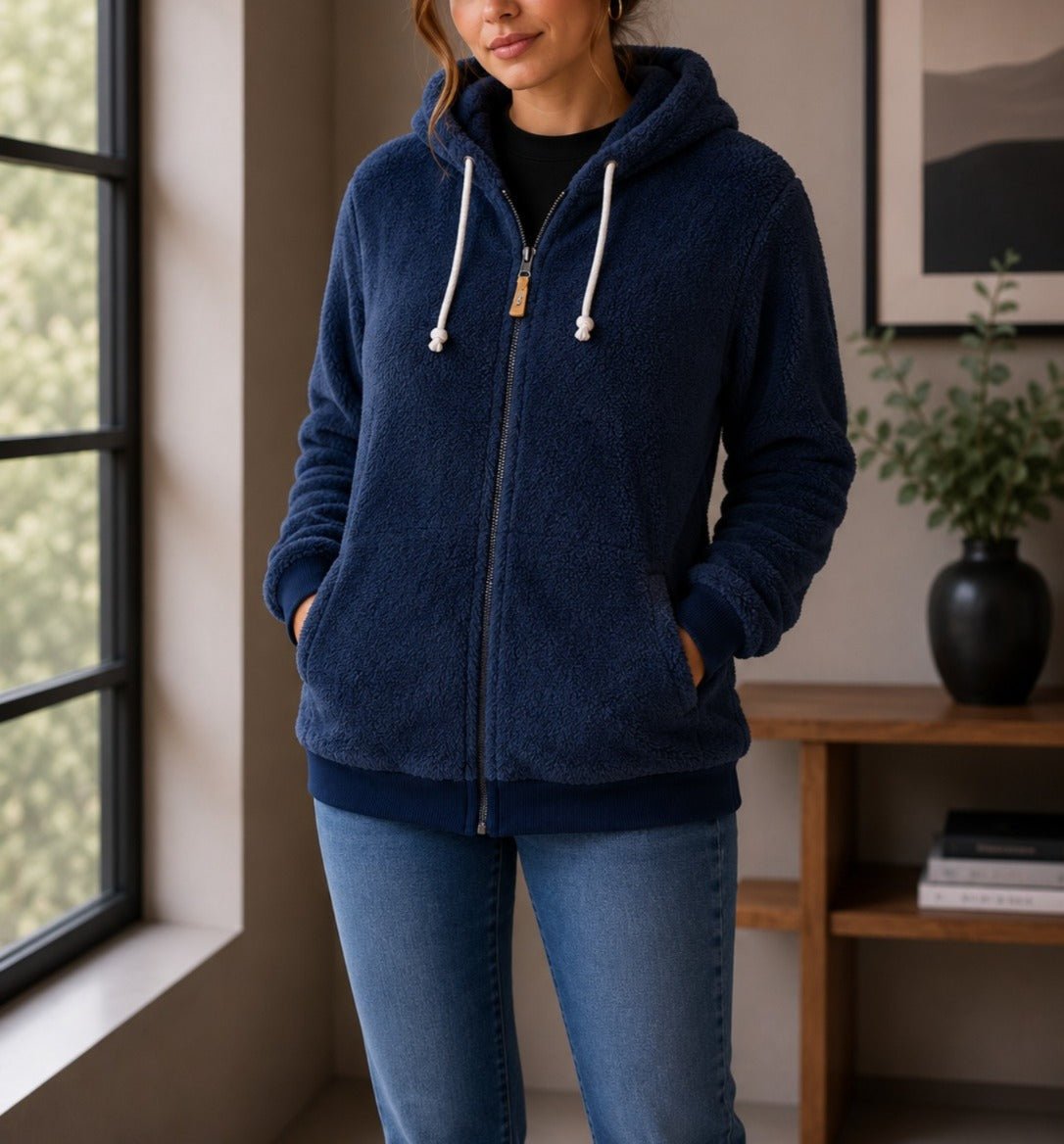 Ladies Navy Toggle Jacket - StylePhase SA