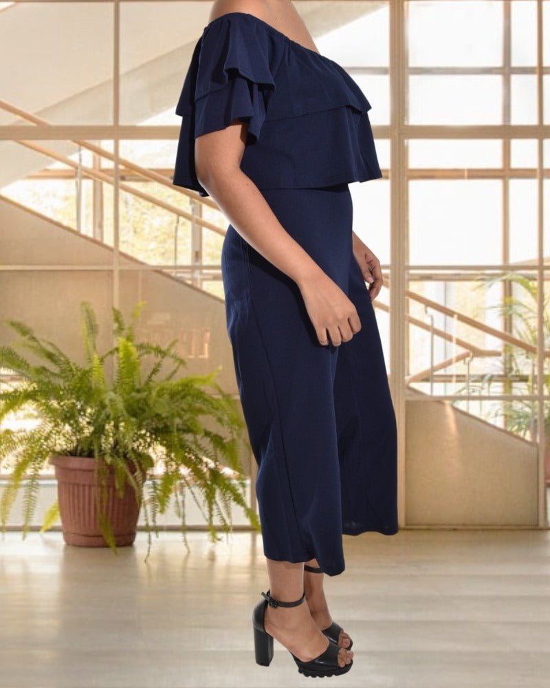 Ladies Navy Two Piece Set - StylePhase SA