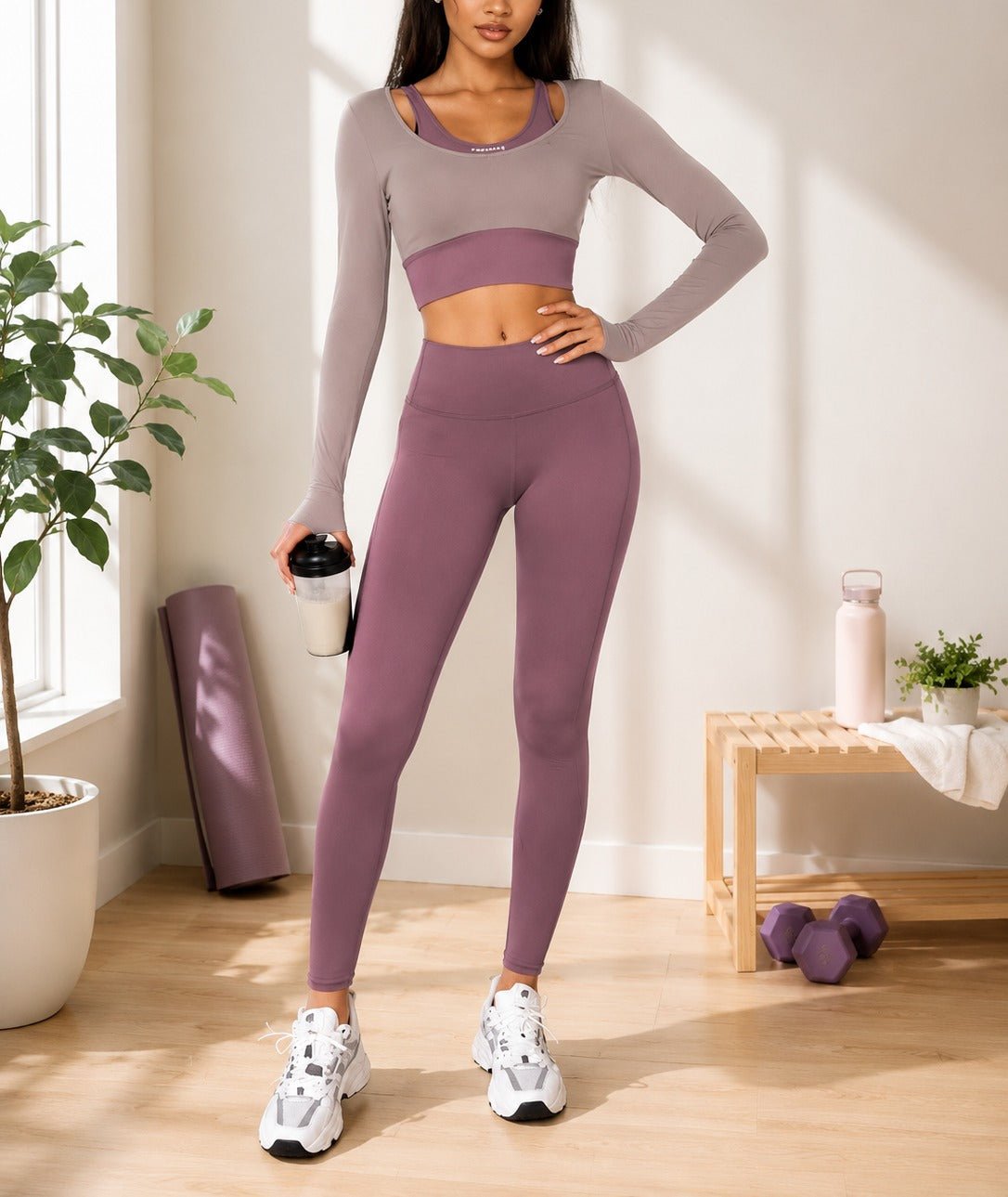 Ladies New Feeling 3 Piece Activewear Set - StylePhase SA