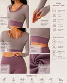 Ladies New Feeling 3 Piece Activewear Set - StylePhase SA