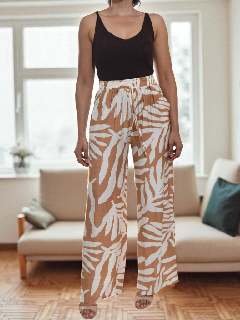Ladies New Feeling Biege Pocket Pants - StylePhase SA