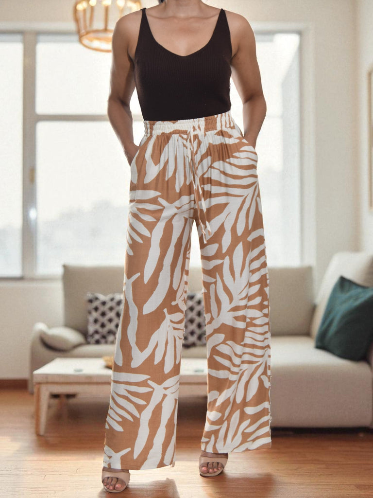 Ladies New Feeling Biege Pocket Pants - StylePhase SA