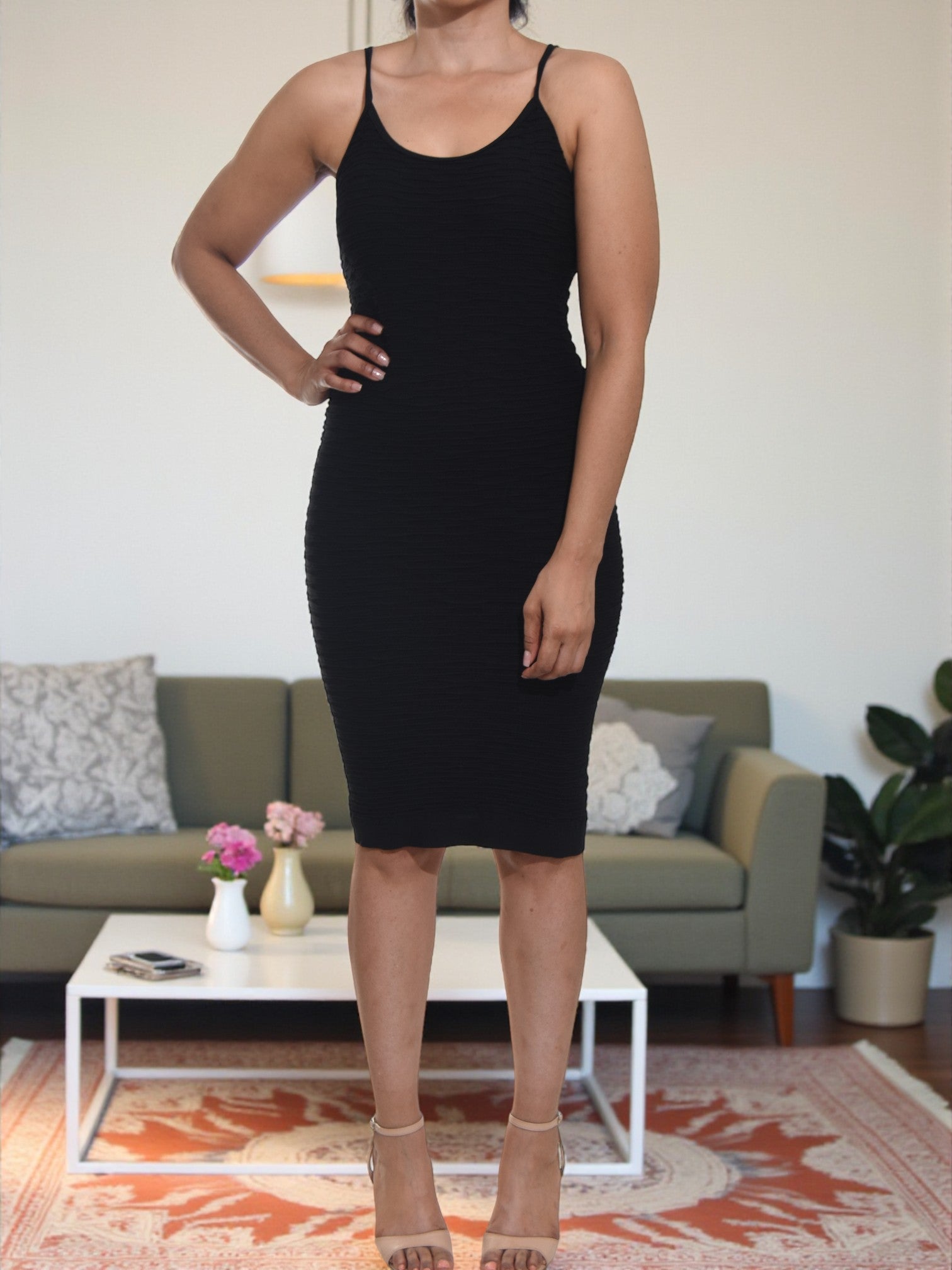 Ladies New Feeling Black Mini Dress - StylePhase SA