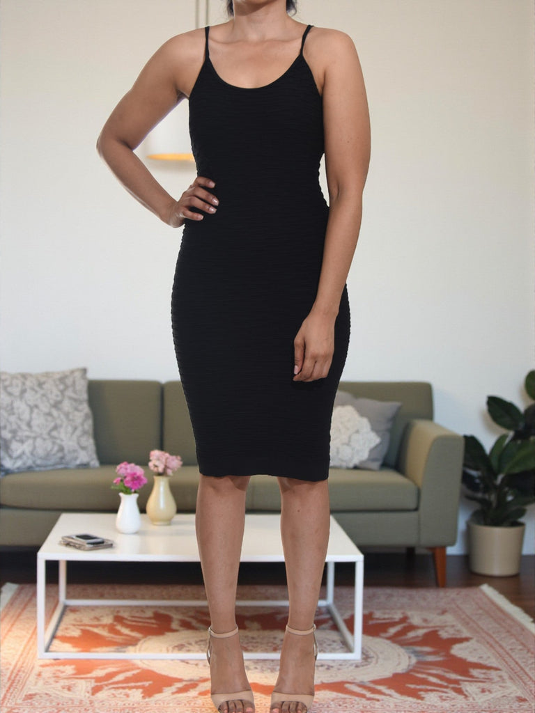 Ladies New Feeling Black Mini Dress - StylePhase SA