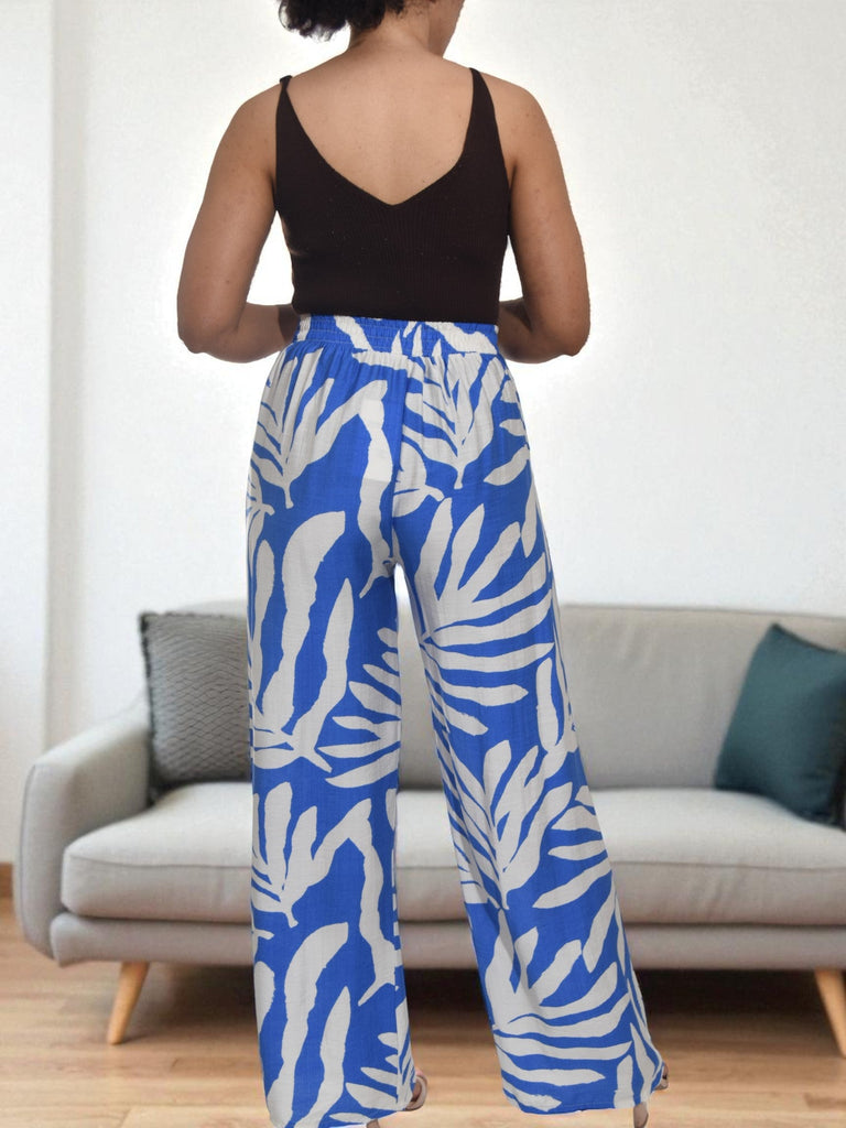 Ladies New Feeling Blue Pocket Pants - StylePhase SA