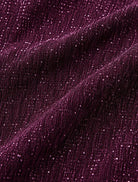Ladies New Feeling Long Sleeve Embossed Dress-Maroon - StylePhase SA
