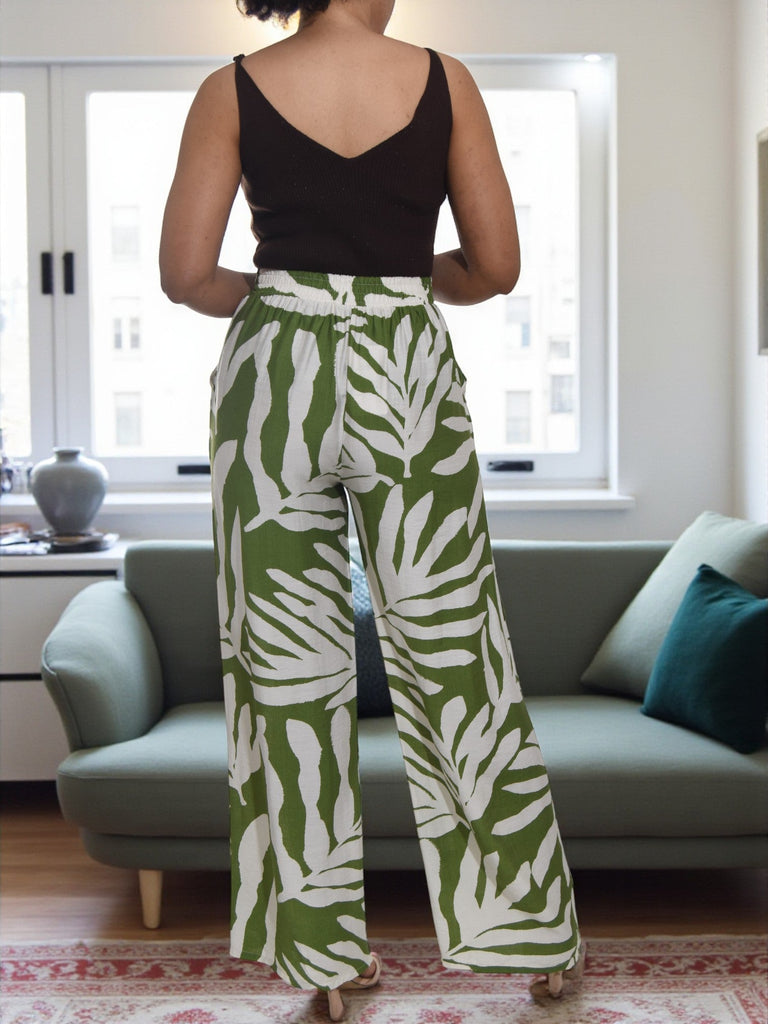 Ladies New Feeling Olive Pocket Pants - StylePhase SA
