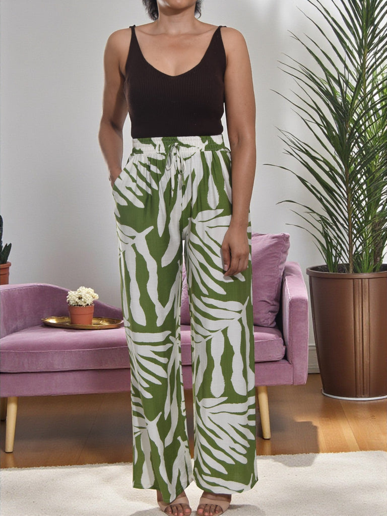 Ladies New Feeling Olive Pocket Pants - StylePhase SA