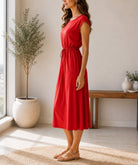 Ladies New Feeling Orange Tunic Dress - StylePhase SA