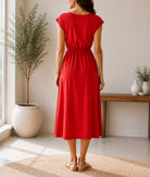 Ladies New Feeling Orange Tunic Dress - StylePhase SA