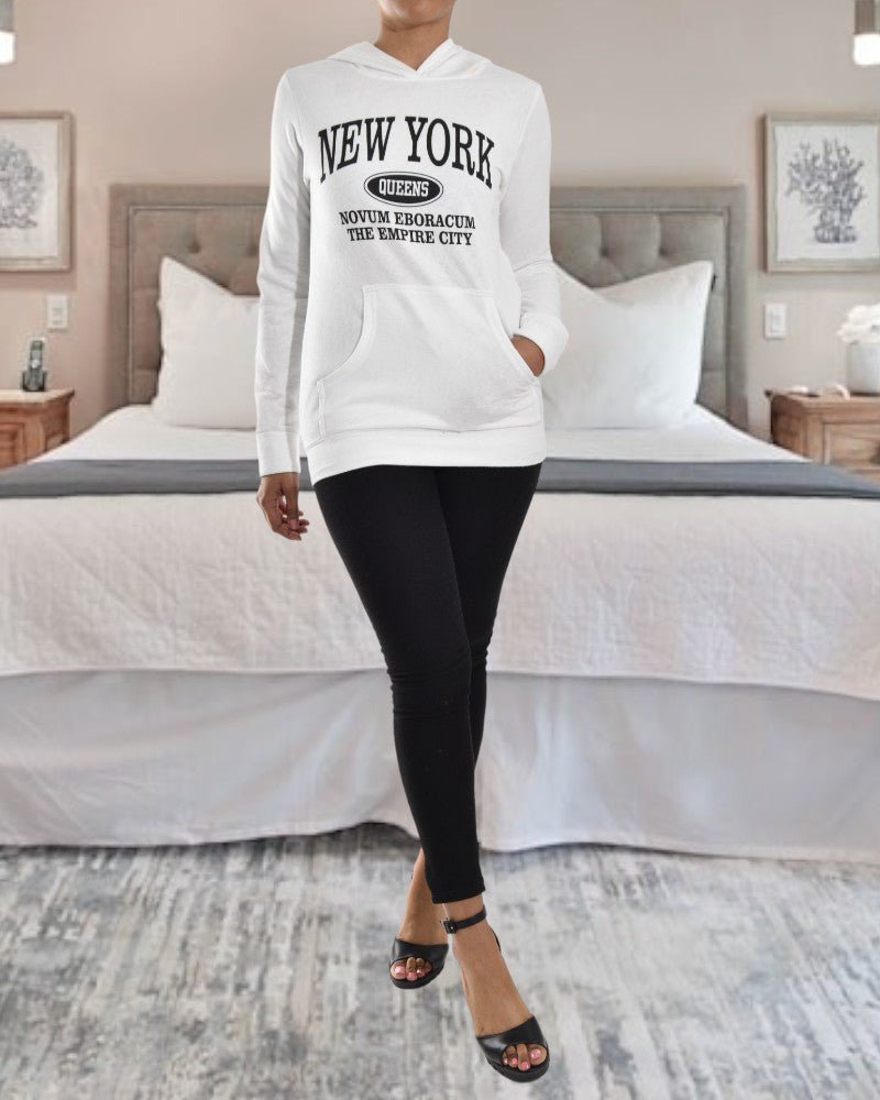 Ladies New York Printed Hoodie - StylePhase SA