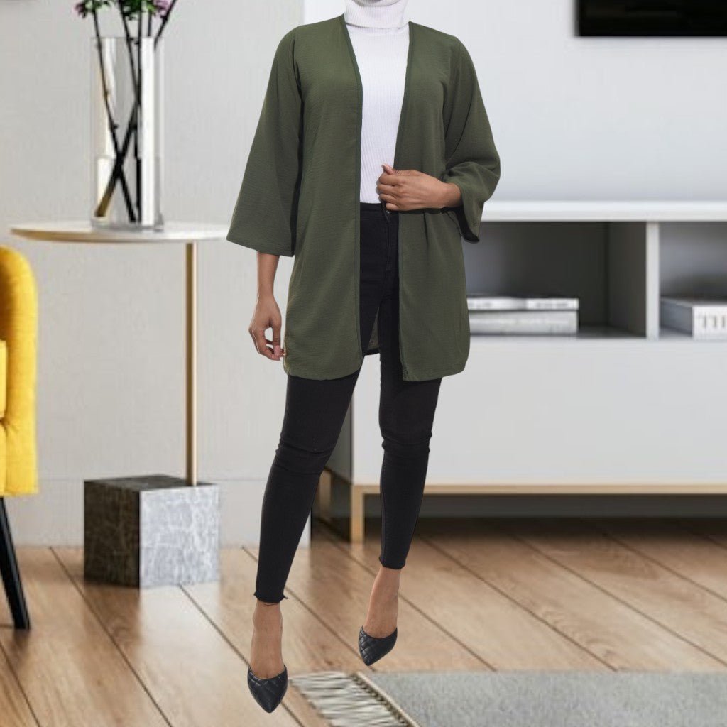 Ladies Olive Kimono - StylePhase SA