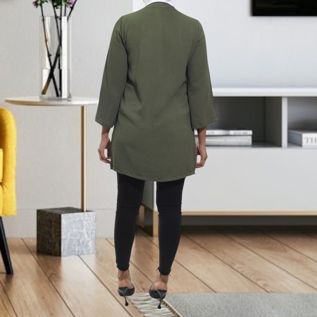 Ladies Olive Kimono - StylePhase SA