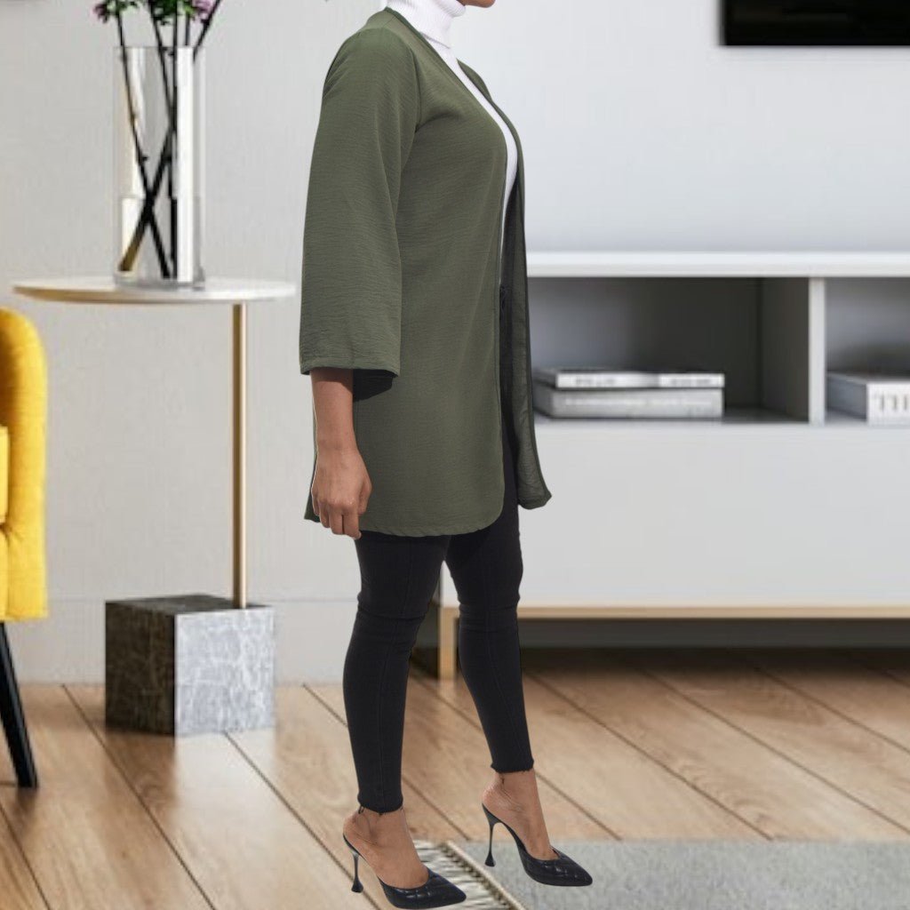 Ladies Olive Kimono - StylePhase SA