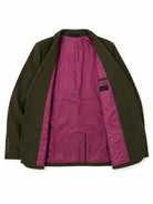 Ladies Olive Lined Slim Fit Blazer - StylePhase SA