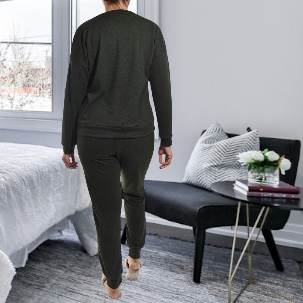 Ladies Olive Perfume Pj Set - StylePhase SA