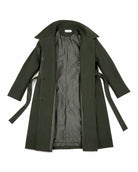 Ladies Olive Side Collar Coat - StylePhase SA
