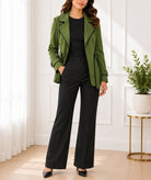Ladies Olive Tie Front Jacket - StylePhase SA