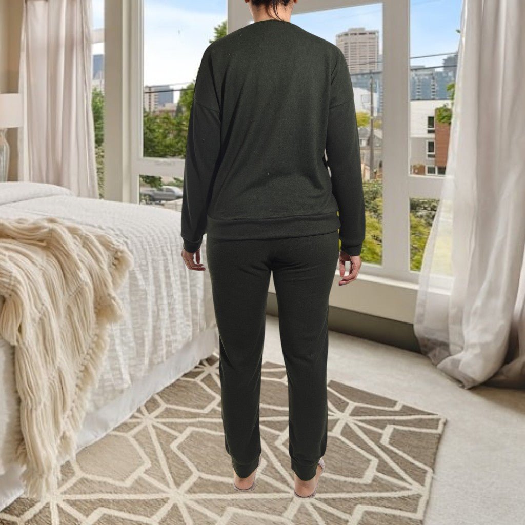Ladies Olive Wake Up Pj Set - StylePhase SA