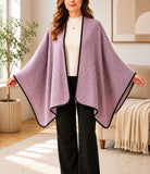 Ladies Open Front Shawl - Pink - StylePhase SA