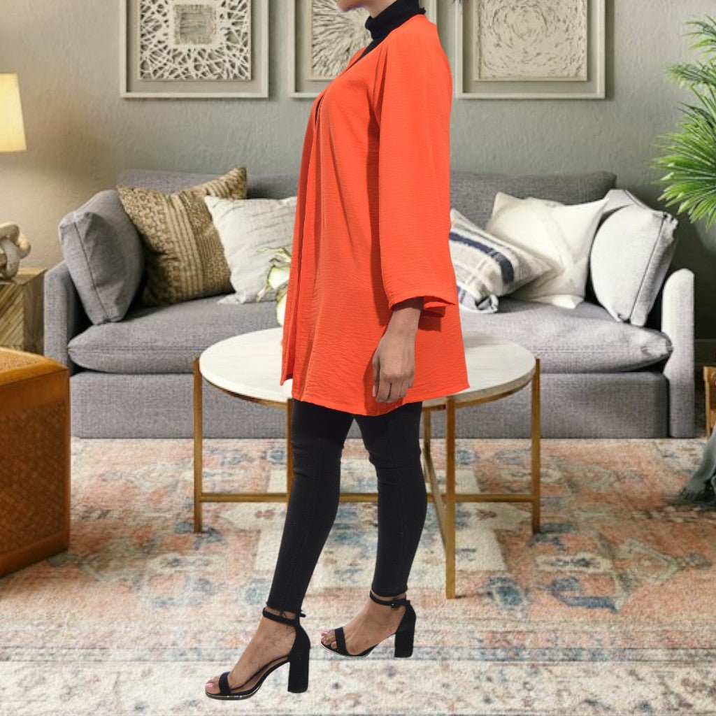 Ladies Orange Kimono - StylePhase SA