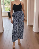 Ladies Paisley Pocket Pants - StylePhase SA