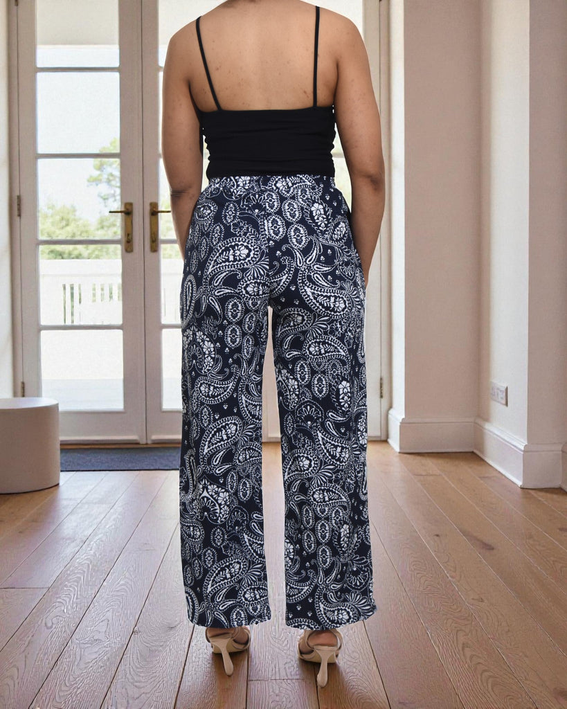 Ladies Paisley Pocket Pants - StylePhase SA