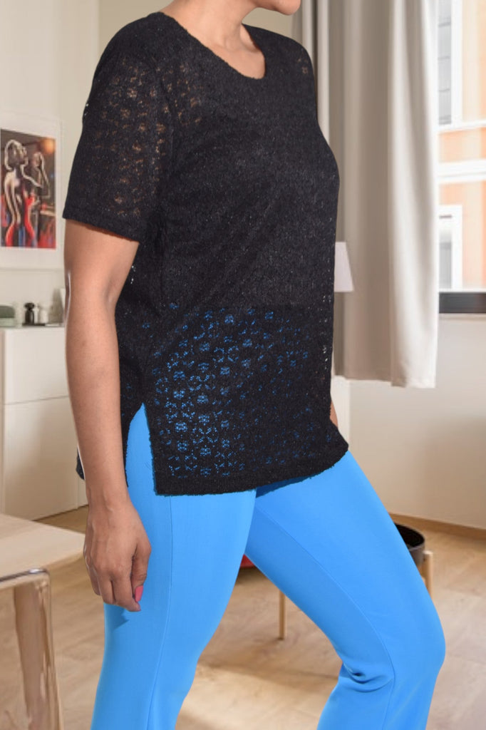 Ladies Pattern Net Top - StylePhase SA
