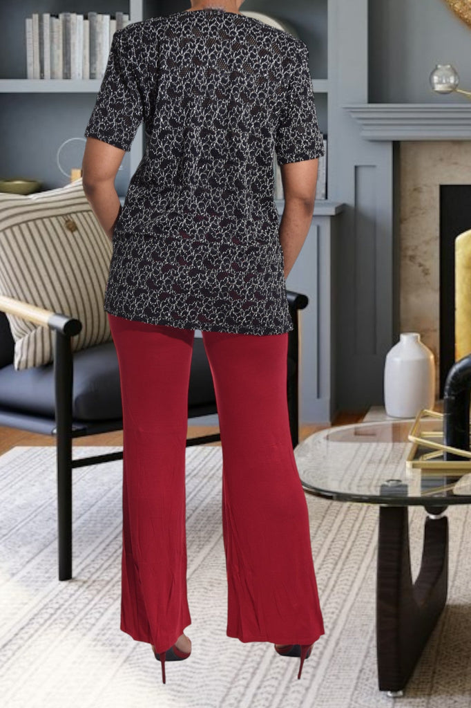 Ladies Pattern Net Top - StylePhase SA