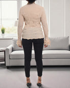 Ladies Peach Button Shirt - StylePhase SA