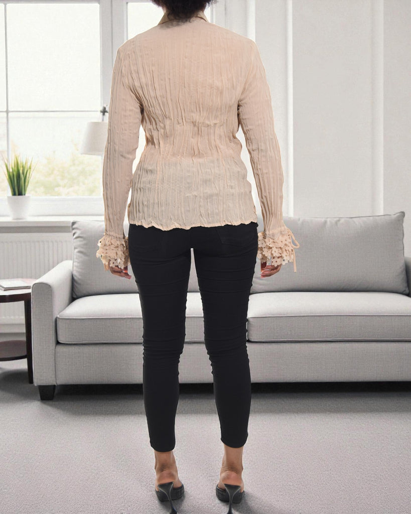 Ladies Peach Button Shirt - StylePhase SA