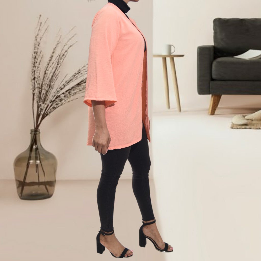 Ladies Peach Kimono - StylePhase SA