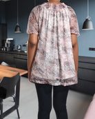 Ladies Peasant Mesh Top - StylePhase SA